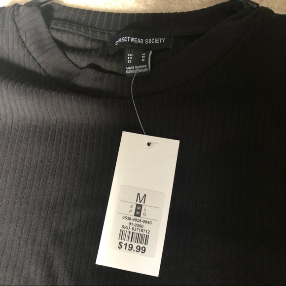 Soft Ribbed Side Cut Out Mini Dress - Picture 4 of 5